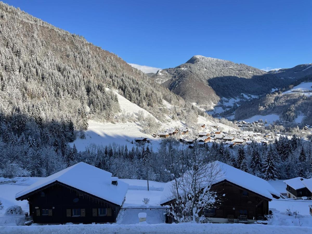 Appartement Magnifique Vue - Pistes 1 Min - Parking Possible A L'exterieur De La Saint-Jean-dʼAulps